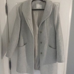 Aritzia Wilfred Gray Peacoat Women's Medium